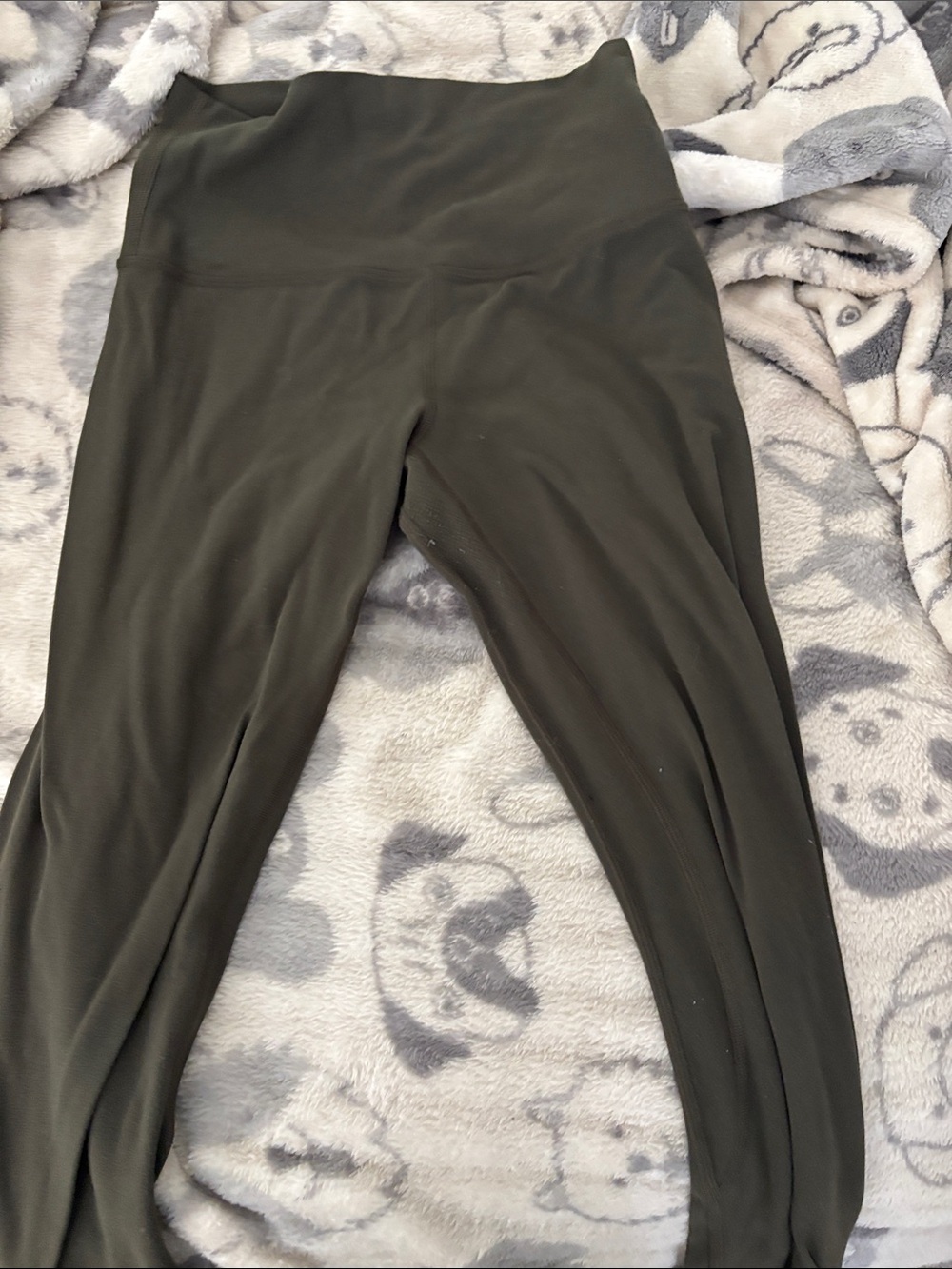 lululemon athletica Olive Green High-Rise Leggings